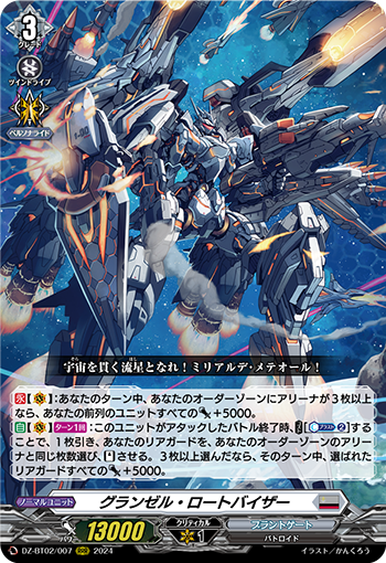 DZ-BT02/007 グランゼル・ロートバイザー