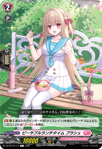 DZ-BT10/114 ピーサブルランチタイム プラシェ