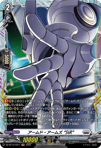 DZ-BT12/FR17 アームド・アームズ “StR”